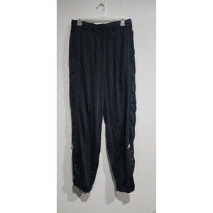 Men's Vintage Nike Athletic Wind Breaker Pants Black XXL